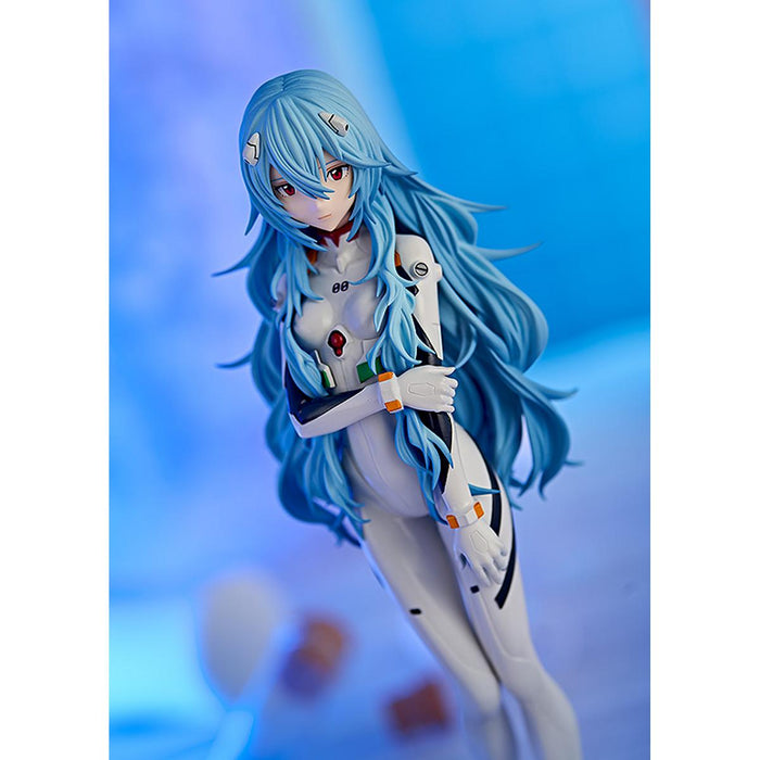 GOOD SMILE COMPANY Rebuild of Evangelion Pop Up Parade Rei Ayanami (Long Hair Ver.) Figure