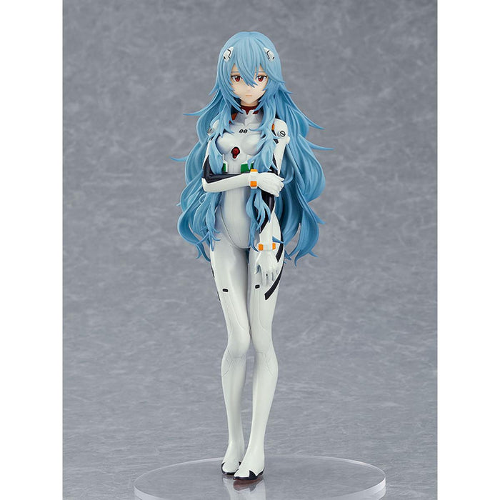 GOOD SMILE COMPANY Rebuild of Evangelion Pop Up Parade Rei Ayanami (Long Hair Ver.) Figure