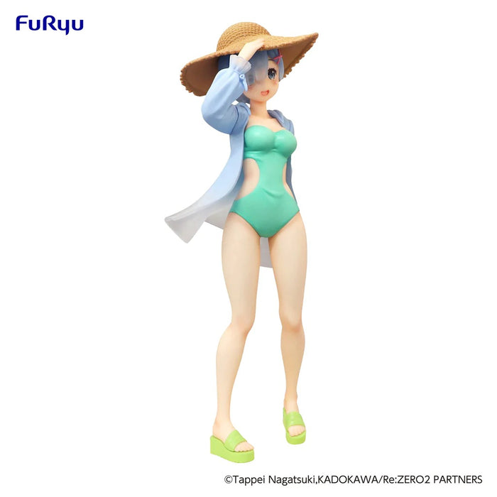 FURYU Re:Zero Starting Life in Another World Rem (Summer Vacation) SSS Figure