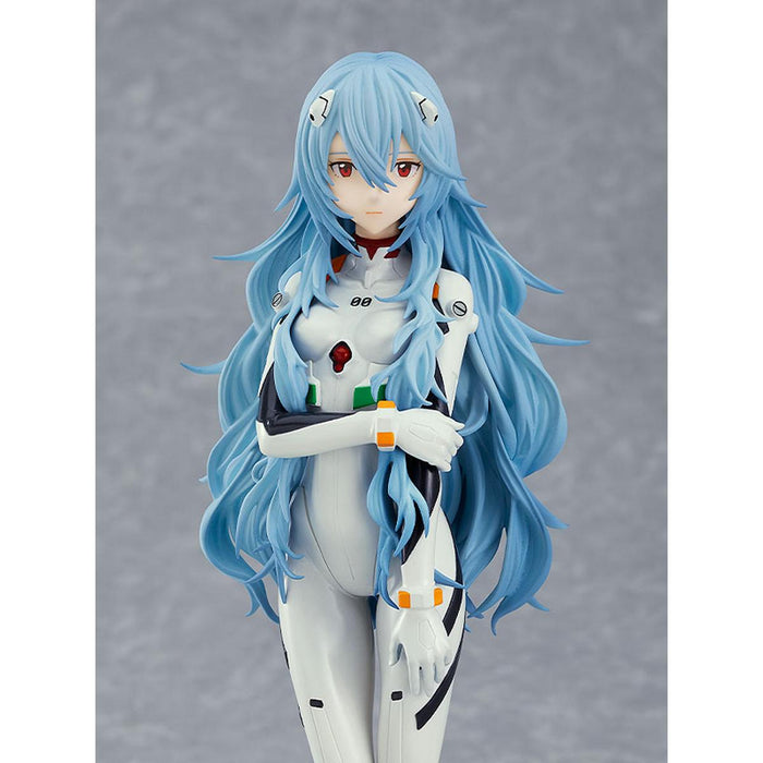 GOOD SMILE COMPANY Rebuild of Evangelion Pop Up Parade Rei Ayanami (Long Hair Ver.) Figure