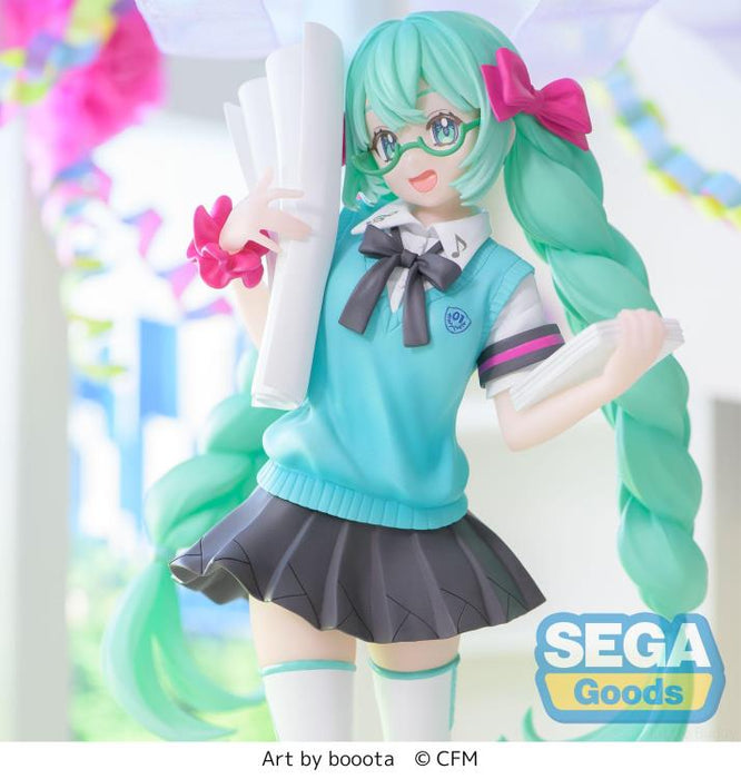 Sega Vocaloid Luminasta Hatsune Miku (16th Anniversary Booota Ver.) Figure