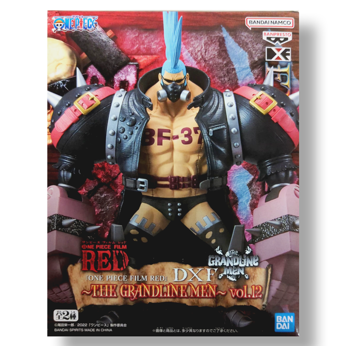 BANDAI BANPRESTO One Piece: Film Red DXF The Grandline Men Vol.12 Franky FIGURE