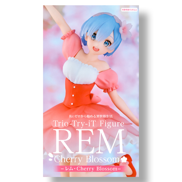 FURYU Re:Zero Starting Life in Another World Trio-Try-iT Rem (Cherry Blossoms) Figure