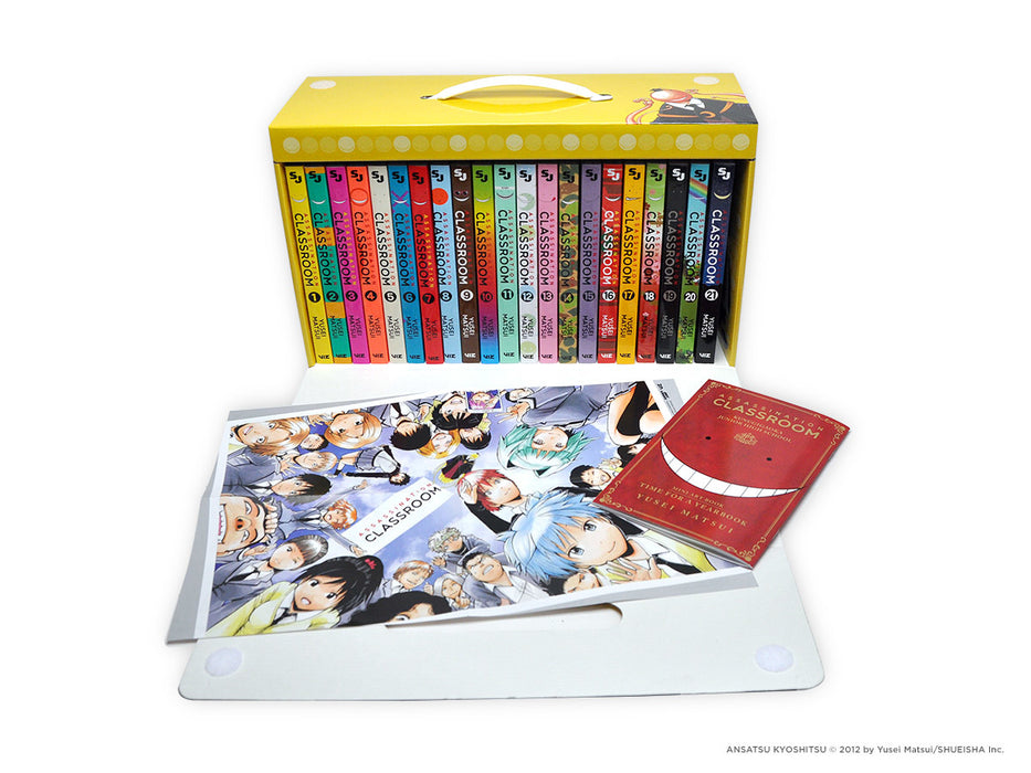 Assassination Classroom Complete Box Set Includes volumes 1-21 with premium Manga Book Set