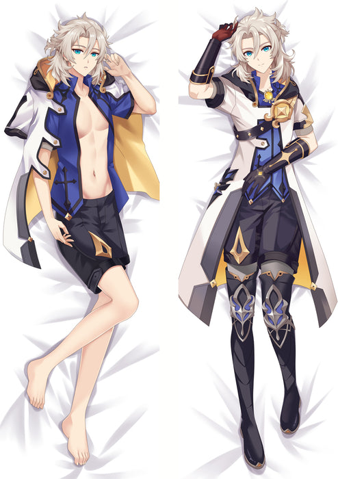 Genshin Impact Albedo Dakimakura HUGGING PEACH SKIN BODY PILLOW (G97)