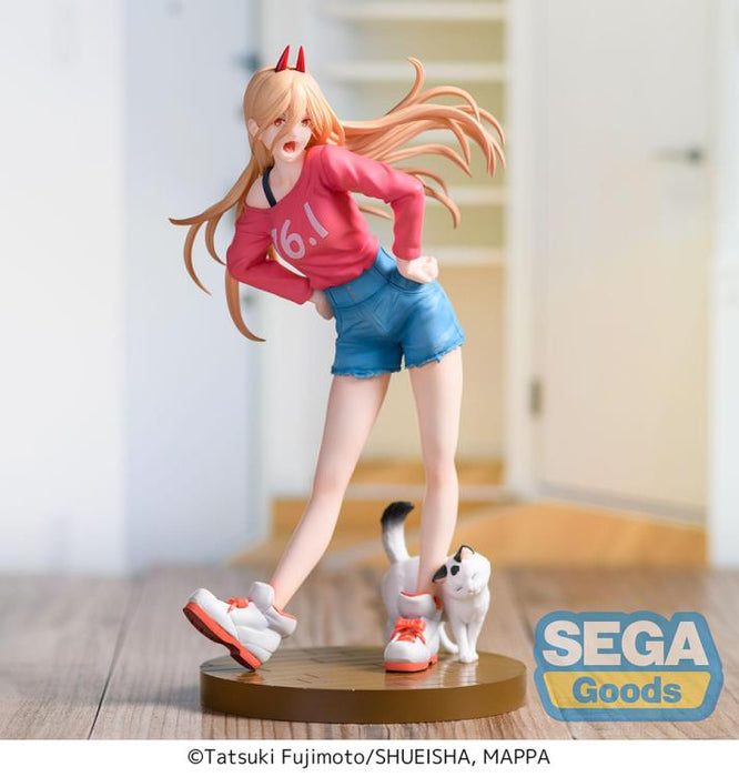 SEGA Chainsaw Man Luminasta Power Figure