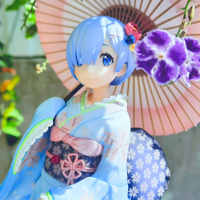 GOOD SMILE COMPANY  Re:Zero Starting Life in Another World Rem (Ukiyo-e Cherry Blossom Ver.) 1/8 Scale Figure