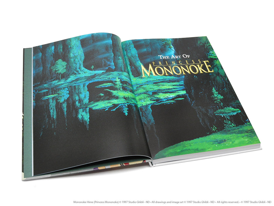 The Art of Princess Mononoke Hardcover Illustration Book