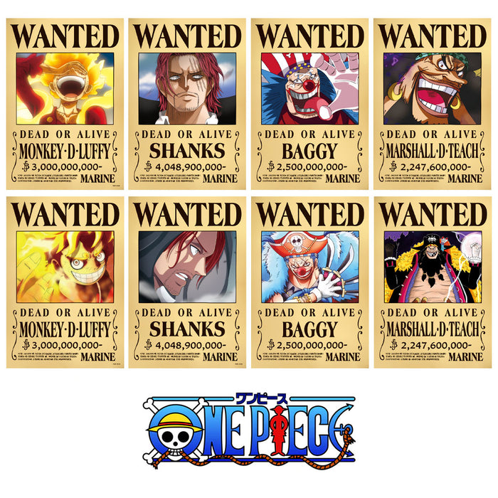 ONE PIECE 8PC A3-SIZE ANIME POSTER SET 3562