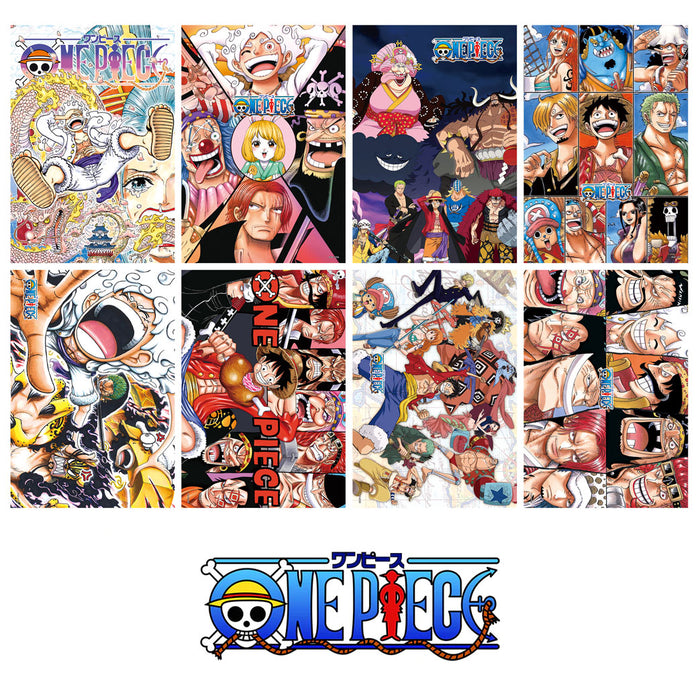 ONE PIECE 8PC A3-SIZE ANIME POSTER SET 3756