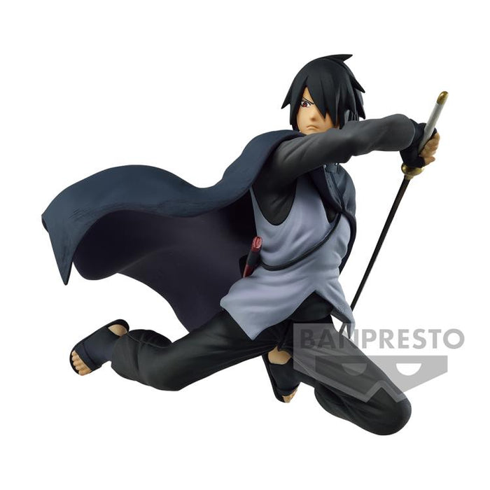 BANDAI BANPRESTO Boruto: Naruto Next Generations Vibration Stars Sasuke Uchiha FIGURE