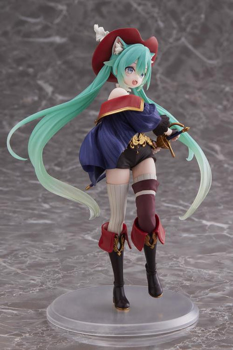 TAITO Vocaloid Hatsune Miku (Puss in Boots Ver.) Wonderland Figure