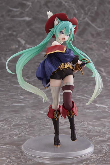 TAITO Vocaloid Hatsune Miku (Puss in Boots Ver.) Wonderland Figure