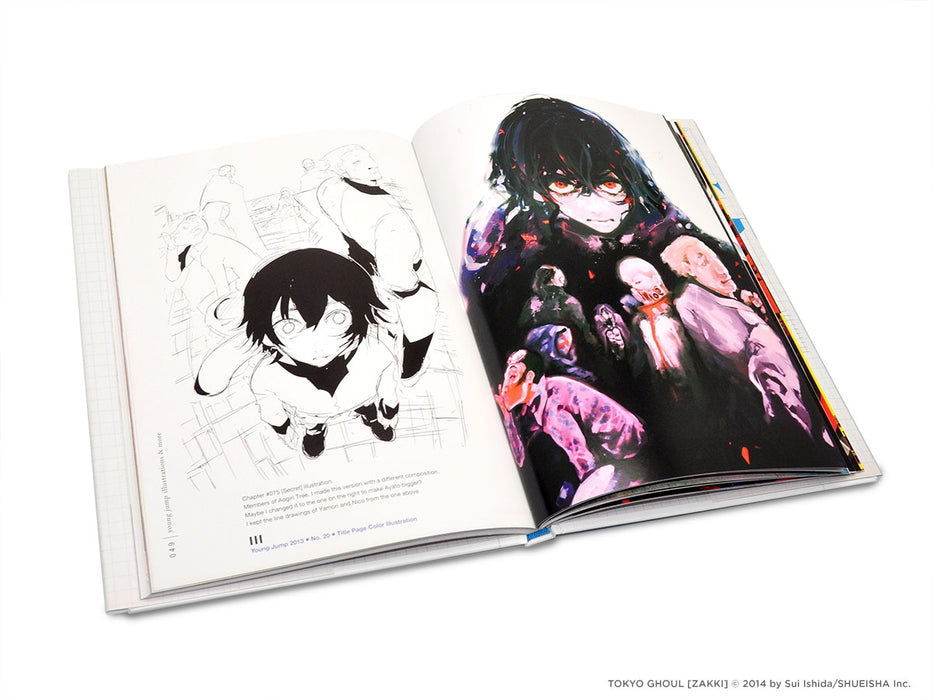 Tokyo Ghoul Illustrations: zakki Hardcover Book