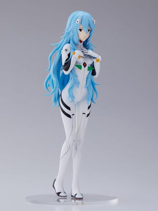 SEGA SPM Rebuild of Evangelion Rei Ayanami (Long Hair Ver.) Super Premium Figure