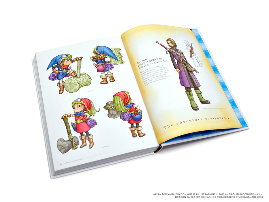 AKIRA TORIYAMA DRAGON QUEST ILLUSTRATIONS