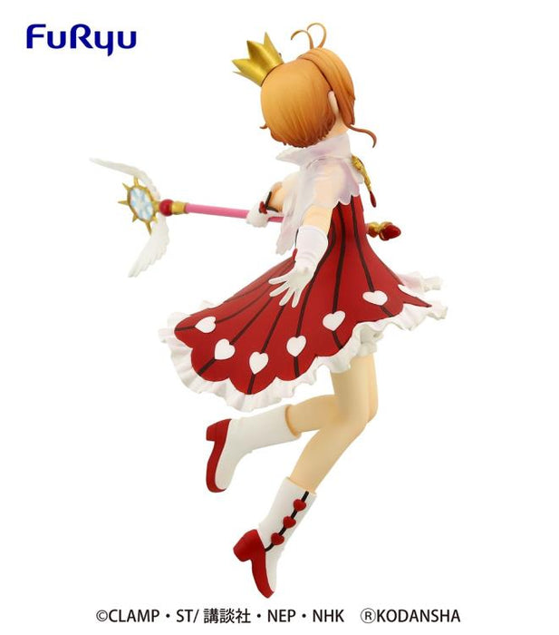 Furyu Cardcaptor Sakura: Clear Card Sakura Kinomoto (Rocket Beat Ver.) Special Figure