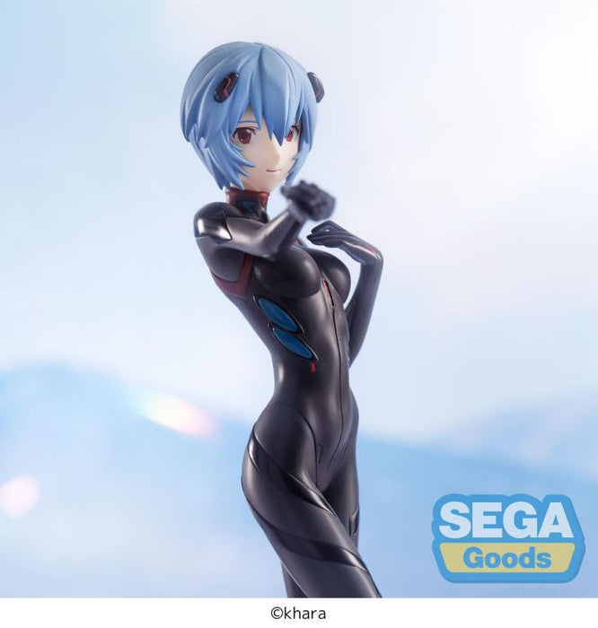 SEGA SPM Rebuild of Evangelion Rei Ayanami (Hand Over) Super Premium Figure