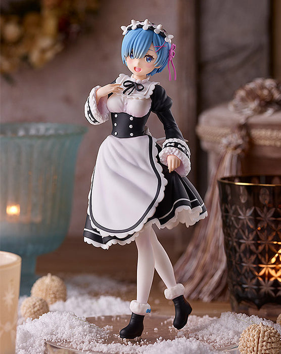 GOOD SMILE COMPANY Re:Zero Starting Life in Another World Pop Up Parade Rem (Ice Season Ver.) Figure