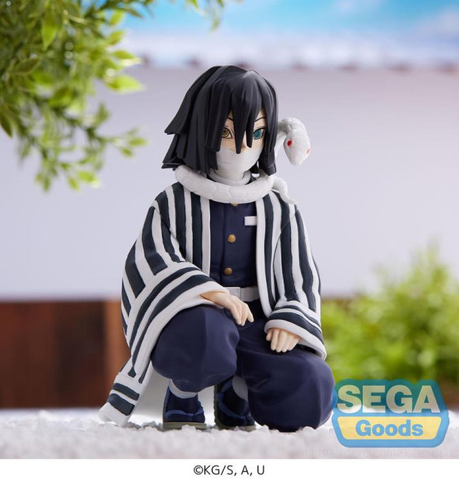 SEGA Demon Slayer: Kimetsu no Yaiba Obanai Iguro (Hashira Meeting) Premium Perching Figure