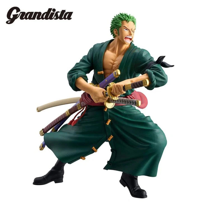 Bandai One Piece Grandista Roronoa Zoro Figure