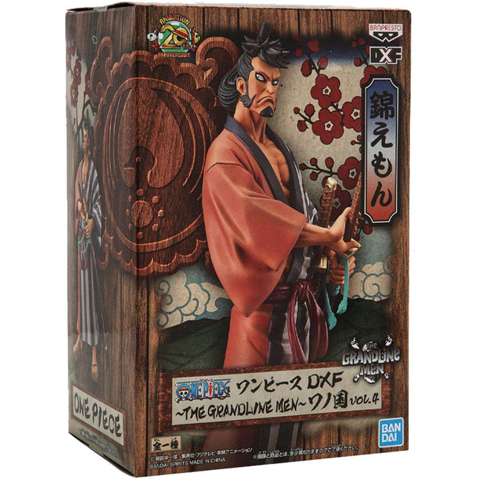 BANDAI Banpresto ONE Piece DXF The GRANDLINE Men WANOKUNI vol.4 Kinemon Figure