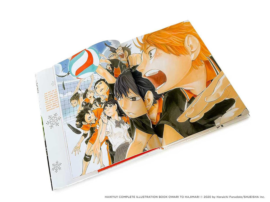 The Art of Haikyu!!: Endings and Beginnings Hardcover Illustration Book