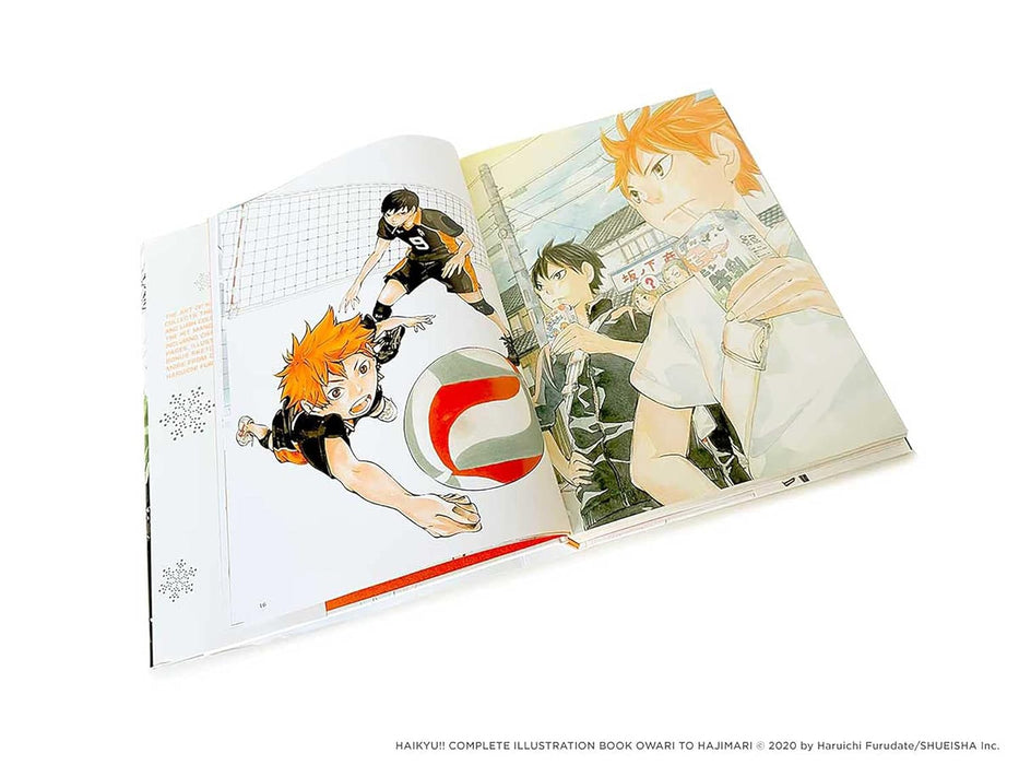 The Art of Haikyu!!: Endings and Beginnings Hardcover Illustration Book