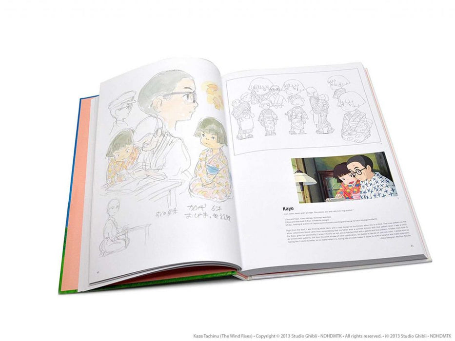 The Art of the Wind Rises Hardcover Illustration Book