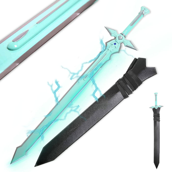 Sword Art Online Black metal Sword Kirito's Elucidator Sword