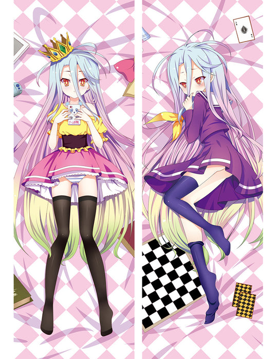 No Game No Life Shiro Dakimakura HUGGING PEACH SKIN BODY PILLOW (N27)