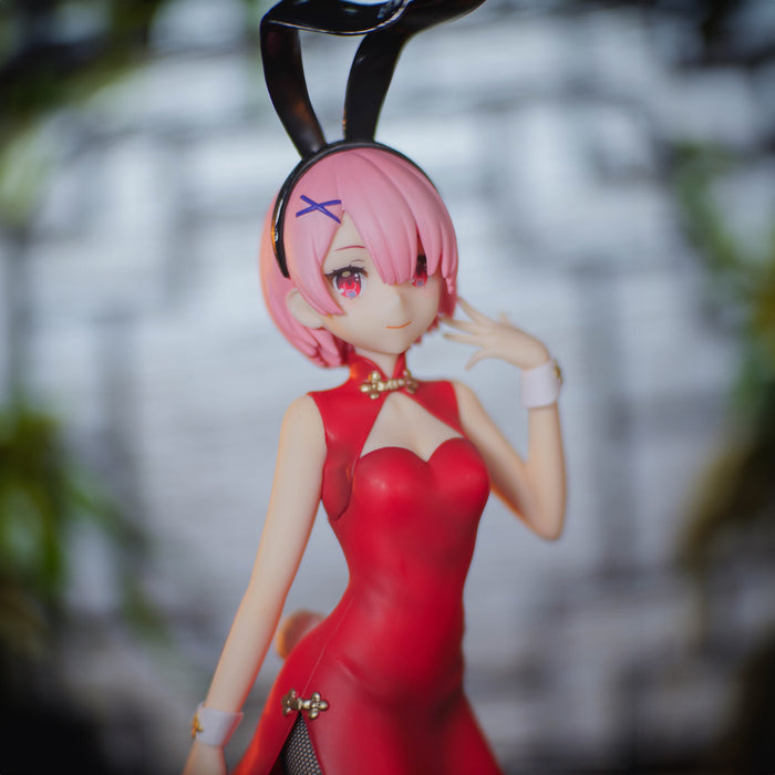 FURYU  Re:Zero Starting Life in Another World BiCute Bunnies Ram (China Dress) Figure