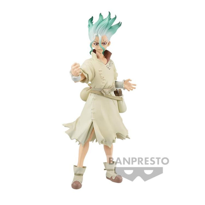 BANDAI BANPRESTO Dr. Stone Figure of Stone World Senku Ishigami FIGURE