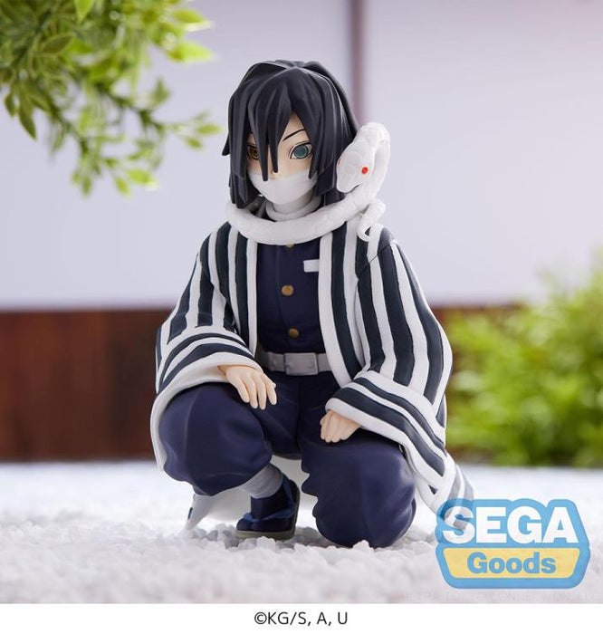 SEGA Demon Slayer: Kimetsu no Yaiba Obanai Iguro (Hashira Meeting) Premium Perching Figure