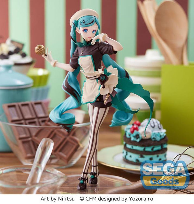 SEGA Vocaloid Luminasta Hatsune Miku (Bitter Patissier) Figure