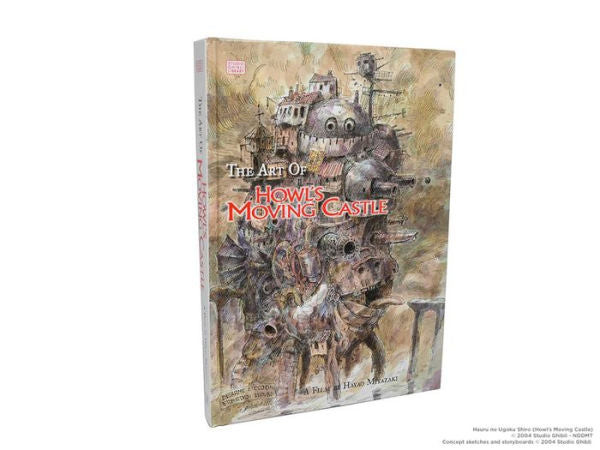 The Art of Howl's Moving Castle Hardcover Illustration Book