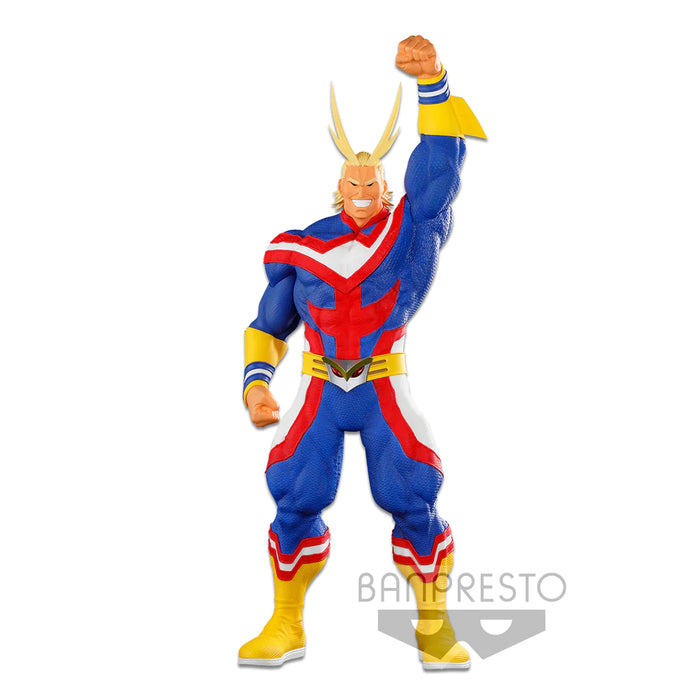 BANDAI BANPRESTO My Hero Academia World Figure Colosseum Super Master Stars Piece All Might (Anime Ver.) Figure