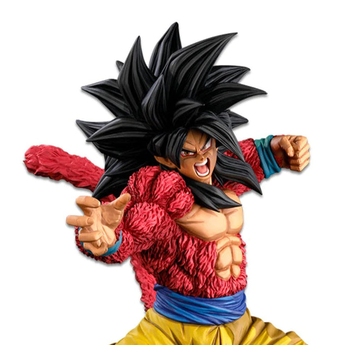 BANDAI BANPRESTO Dragon Ball GT World Figure Colosseum 3 Super Master Stars Piece Super Saiyan 4 Goku (Two Dimensions) Figure