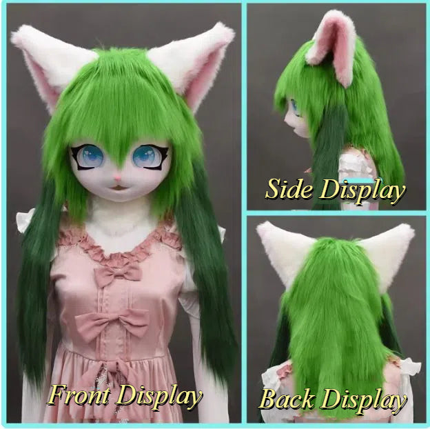 Furry Kigurumi Anime Cosplay Pre-Design Kigurumi Animal Headpiece A7