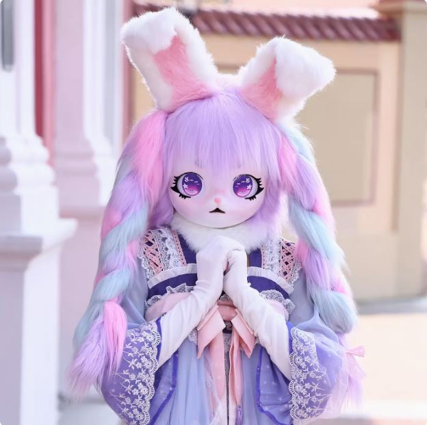 Furry Kigurumi Anime Cosplay Pre-Design Kigurumi Animal Headpiece T1