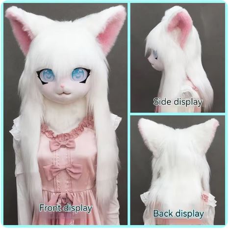 Furry Kigurumi Anime Cosplay Pre-Design Kigurumi Animal Headpiece A15