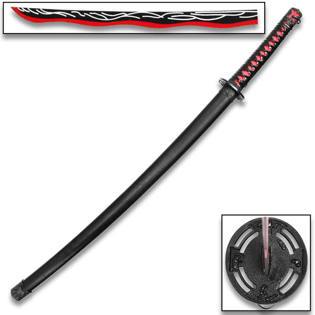 Metal Sword Katana Elden Ring - Sword Rivers of Blood Non Sharp Blade 374