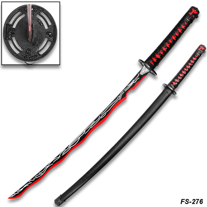 Metal Sword Katana Elden Ring - Sword Rivers of Blood Non Sharp Blade 374