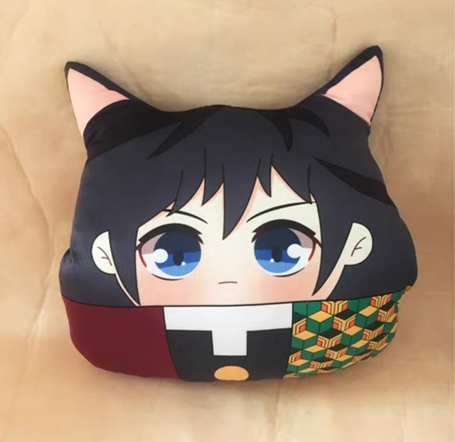 Demon Slayer Plush Toy Stuffed Cushion Pillow & Hand Warmer