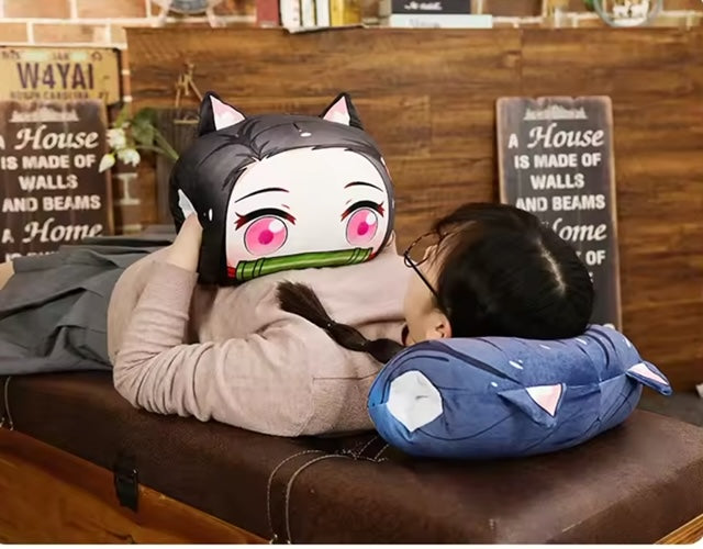 Demon Slayer Plush Toy Stuffed Cushion Pillow & Hand Warmer