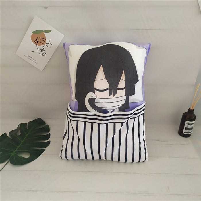 Demon Slayer Plush Toy Stuffed Cushion Pillow (Cute Sleeping Style)