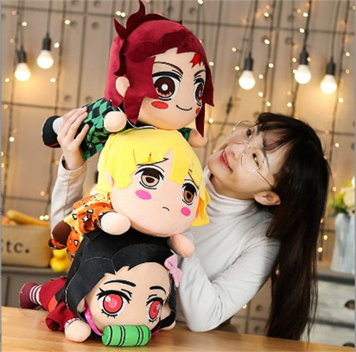 Demon Slayer - Tanjiro / Nezuko / Hashibira / Zenitsu Plush Toy Jumbo 45cm