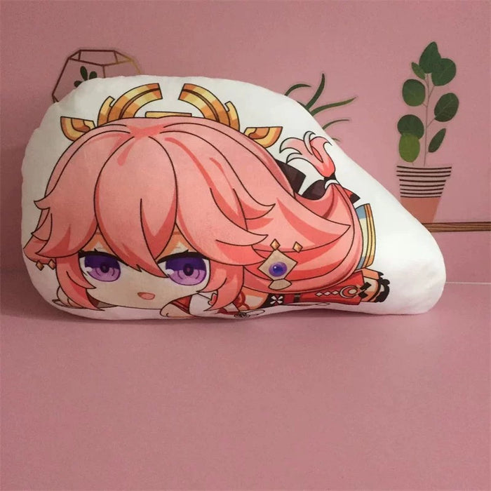 Genshin Impact Plush Toy Doll Stuffed Cushion Pillow (Lying Style)