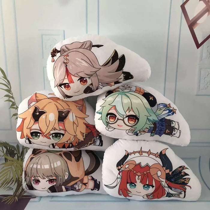 Genshin Impact Plush Toy Doll Stuffed Cushion Pillow (Lying Style)