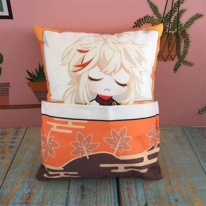 Genshin Impact Plush Toy Stuffed Cushion Pillow (Cute Sleeping Style)